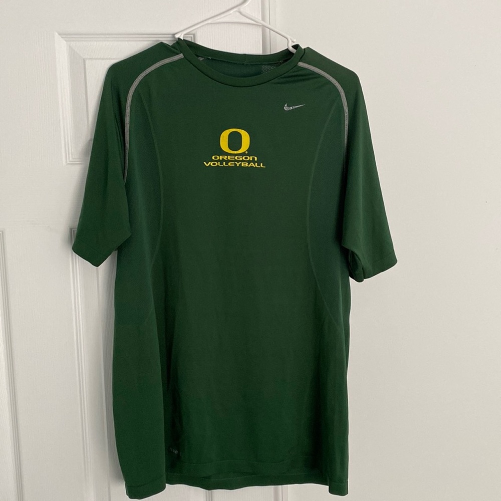 Oregon Volleyball Nike Pro Large Compression Tshirt
